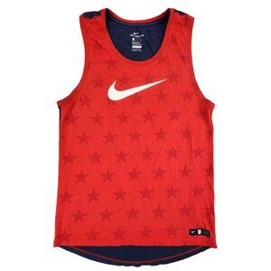 Nike USA Dry-Fit Men's Americana Stars & Stripes Football Soccer Tank Top sz Sm‎